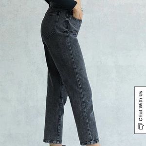 Pacsun black mom jeans size 28